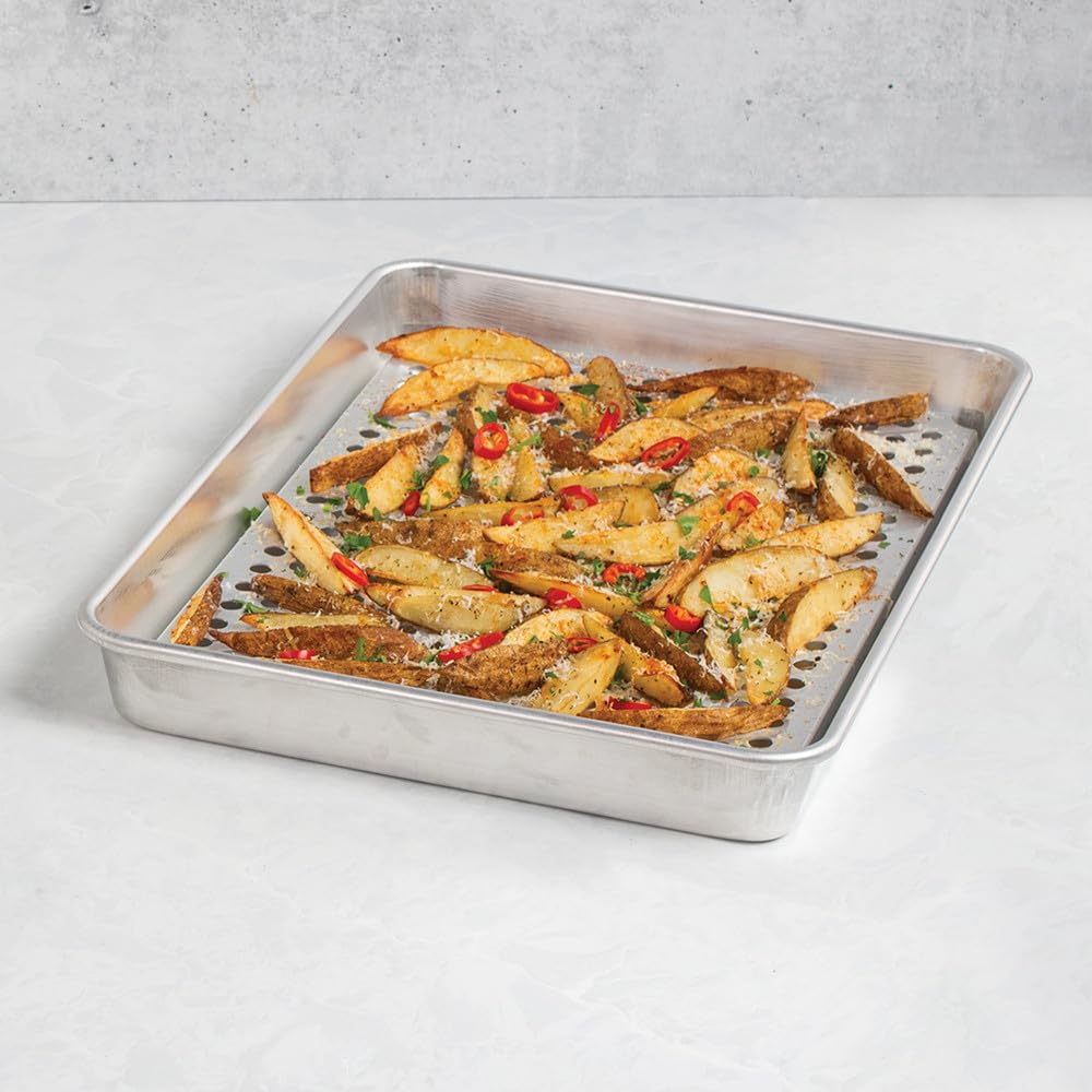 Nordic Ware Naturals High Sided Half Sheet Pan with Multi-Purpose Oven and Cooling Rack Nordic WareBuy Supplements Australia
