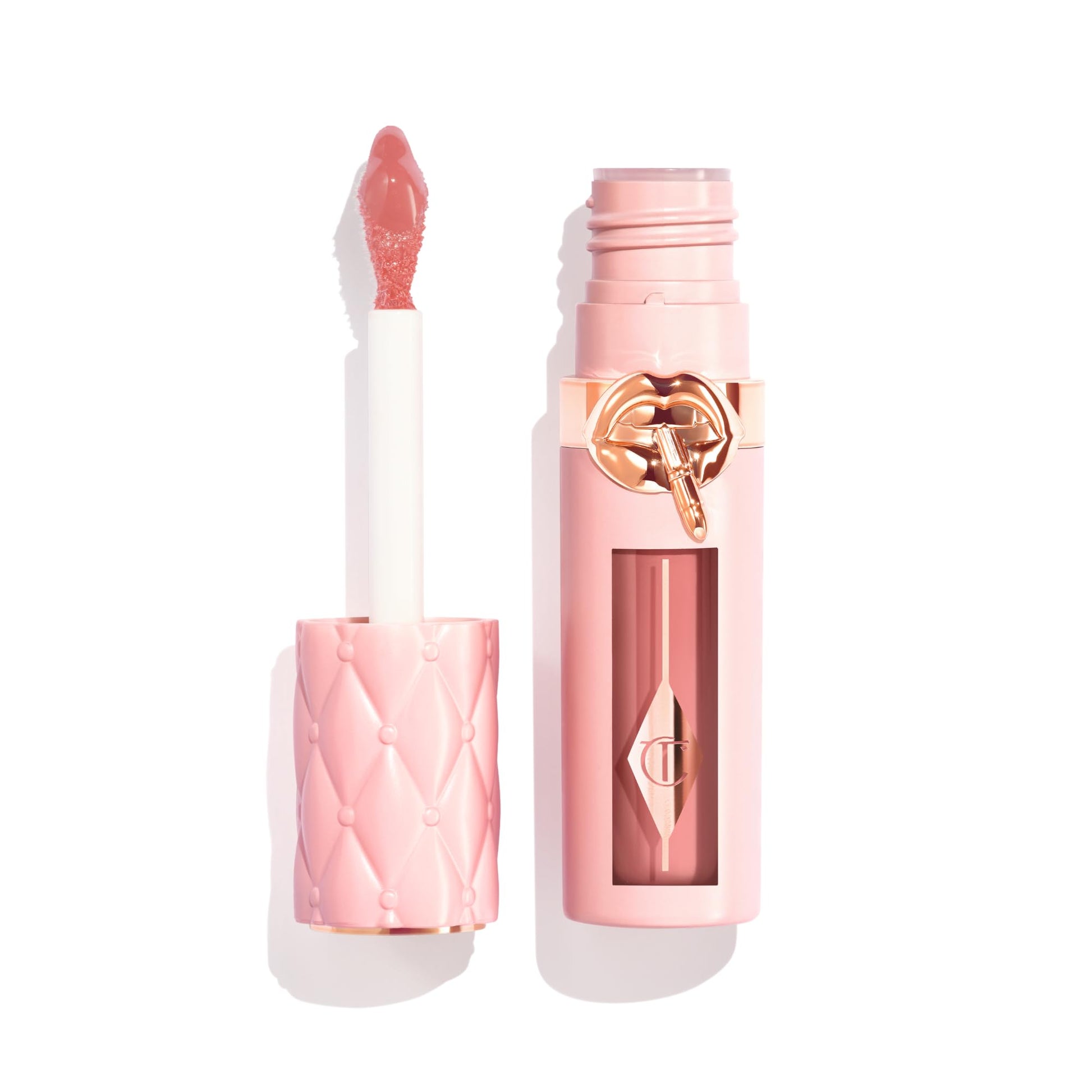 Charlotte Tilbury Pillow Talk Plumpgasm Lip Gloss - Hydrating Lip Plumper with Hyaluronic Acid & Plumpgasm Heat + Ice Technology for Juicy, Glossy Fullness - Fair/Medium Charlotte TilburyBuy Supplements Australia