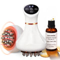 Lymphatic Drainage Massager & Anti Cellulite Massage Tool Helps Reduce Stretch Marks & Cellulite, Body Sculpting Machine For Legs, Arms & Belly with Microcurrent, Light, Heat & Vibration，With Body Oil FASCITONE buy supplements Au