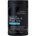 Sports Research® Omega-3 Fish Oil 1250 - Triple Strength Fish Oil Supplement from Wild Alaska Pollock - MSC Certified Sustainable · Non-GMO · Soy Free - 90 Softgel Capsules Sports ResearchBuy Supplements Australia