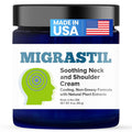 Basic Vigor Migrastil Neck & Shoulder Cream. Cooling Comfort for Migraines, Tech Neck & Tension. (4 oz.) Made in The USA. Basic VigorBuy Supplements Australia