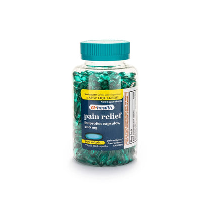 A+Health Ibuprofen 200 Mg Softgels, Pain Reliever/Fever Reducer (NSAID), 300 Count A+HealthBuy Supplements Australia
