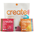 Create Creatine Gummies for Men & Women – NSF Certified, Made with Creapure Creatine Monohydrate, Great Tasting, Anti-Melting Formula, 30ct Standup Pouch, 90 Gummies (Variety Pack)