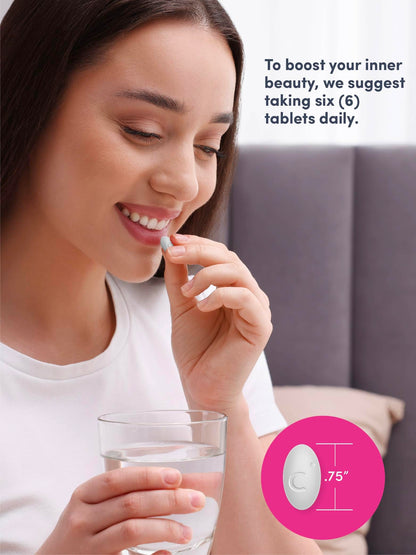 NeoCell Collagen Peptides | 250 Tablets | with Vitamin C | Grassfed Supplement | Hair, Skin, & Nails | for Women and Men