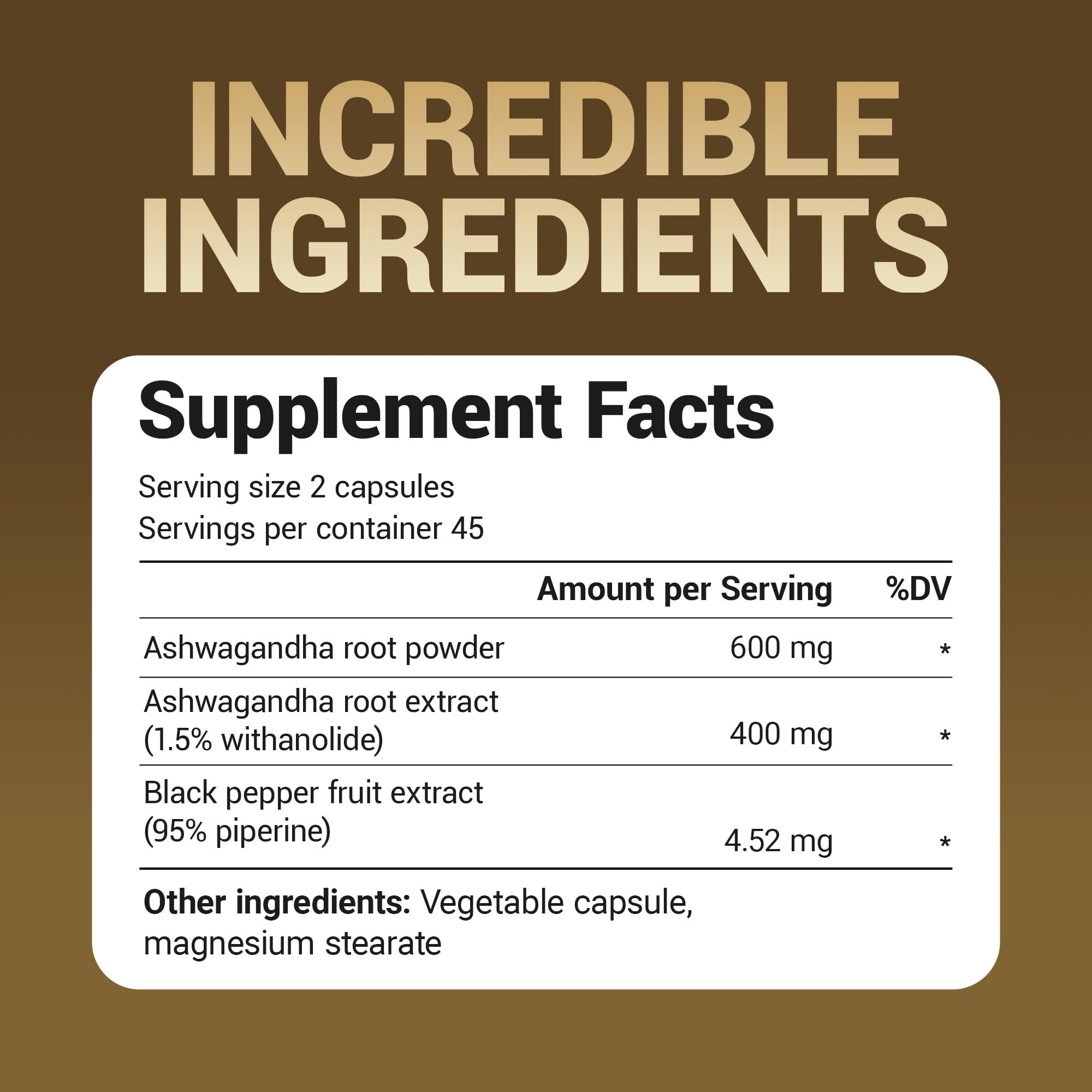 Dr. Berg Ashwagandha Capsules 1000mg - Includes Ashwagandha Root with Black Pepper from Bioperine - Ashwagandha Supplements 90 Capsules Dr. Berg NutritionalsBuy Supplements Australia