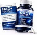 Aureph Vantique Men's NAD+ Supplement with Resveratrol, CoQ10, L-Citrulline & Lycopene - Nitric Oxide Support, Prostate Care, Anti-Aging, Stamina & Cellular Energy Boost 60 Capsules AurephBuy Supplements Australia