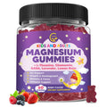 Magnesium Glycinate Gummies 400/200mg for Kids & Adults, NO Melatonin Sleep Aid Magnesium Supplement Gummies with Chamomile, Lavender, L-Theanine & GABA, B6, D3 & K2 for Bone, Relax, Immune Support GORNVBBuy Supplements Australia
