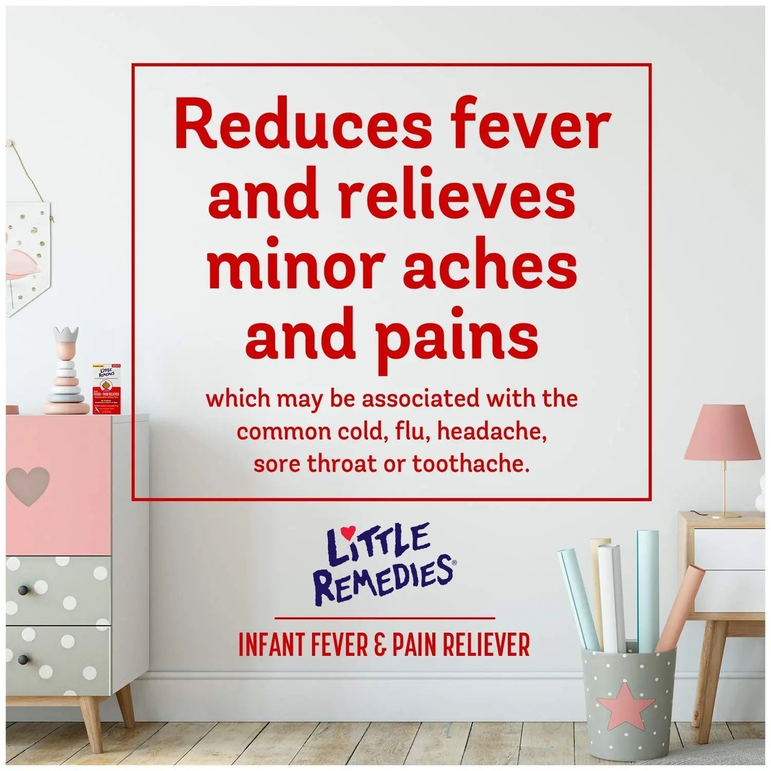 Little Remedies Infant Fever & Pain Reliever with Acetaminophen, Baby Medicine with No Artificial Sweeteners, Flavors or Dyes, Natural Berry Flavor, 2 Fl Oz, Pack of 2 Little RemediesBuy Supplements Australia