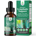 Organic Lymphatic Support Drainage Drops - Herbal Lymphatic Cleanse and Immune Support Supplement with Organic Echinacea Goldenseal & Red Clover Extract - Vegan Non GMO and Alcohol Free - 2 Fl Oz Natures Craft buy supplements Au