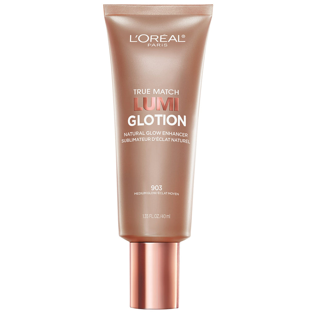 L'Oreal Paris Makeup True Match Lumi Glotion, Natural Glow Enhancer, Illuminator Highlighter, Bronzing Drops For a Sun-Kissed Glow, 903 Medium L'Oreal ParisBuy Supplements Australia