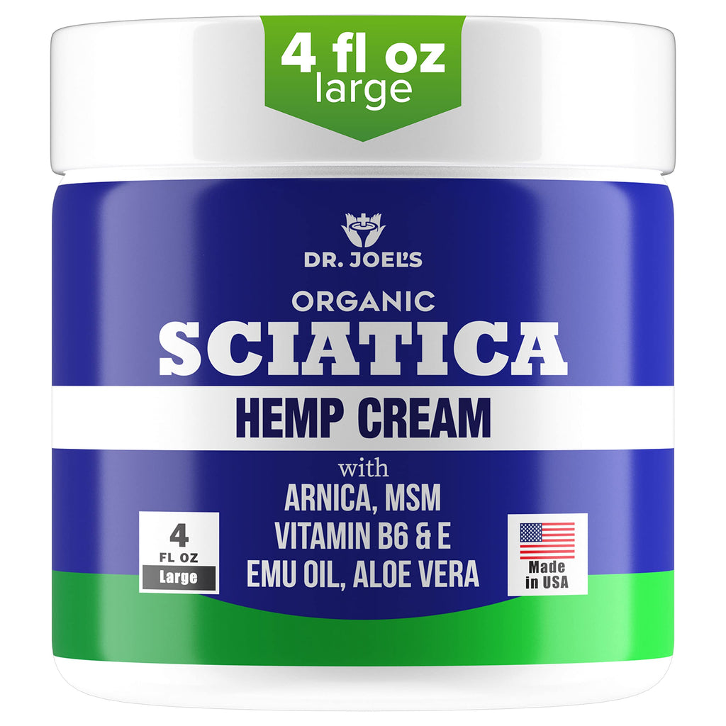 Sciatica Cream - Premium Sciatica Cream - Fast Absorption & Maximum Relief - 4 oz Large Value Pack - Made in The USA Dr. JOEL'SBuy Supplements Australia