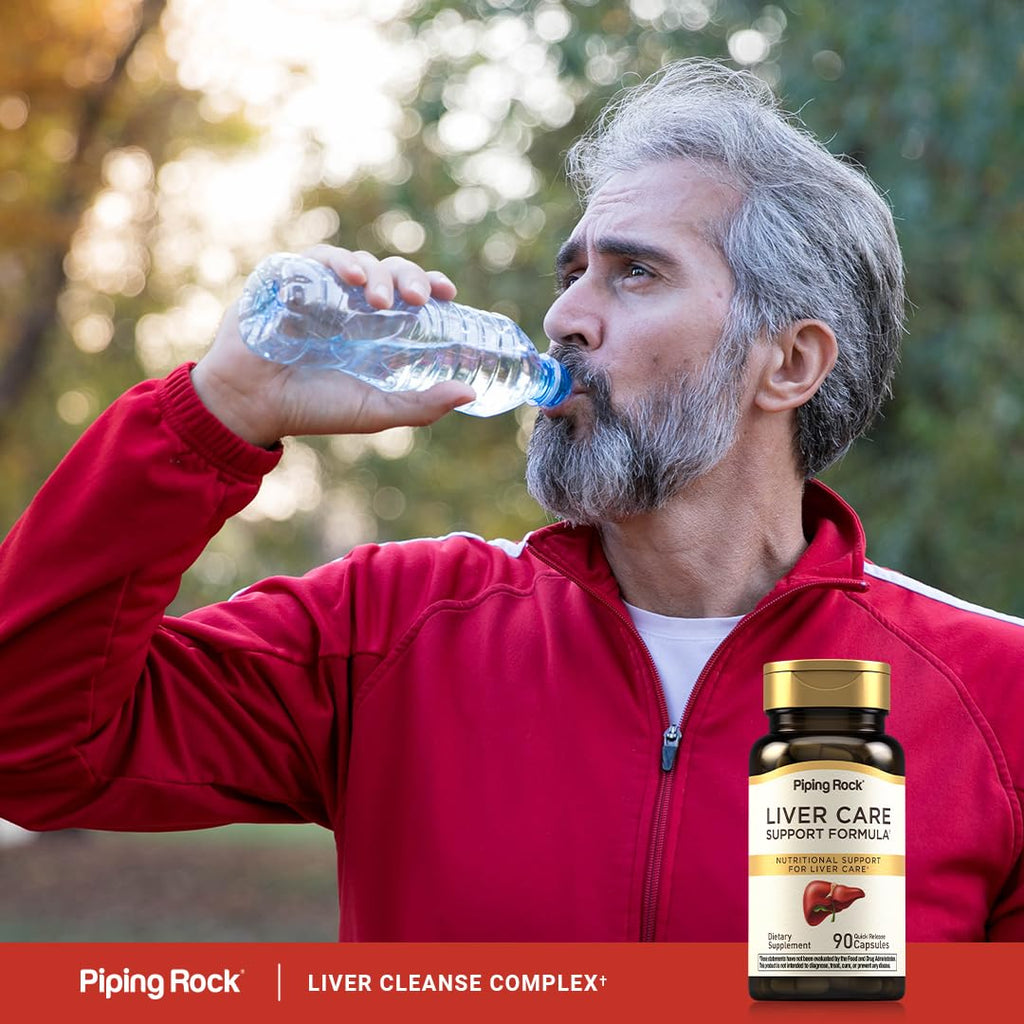 Piping Rock Liver Cleanse Complex | 90 Capsules | Liver Care Support Formula | Non-GMO, Gluten Free Supplement Piping RockBuy Supplements Australia