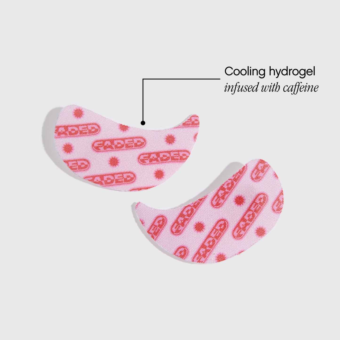 Topicals Faded Brightening Under Eye Masks | Patches to Depuff, Hydrate, Brighten and Cool | Reduce Dark Circles and Fine Lines | Contains Kojic Acid, Caffeine and Niacinamide (Set of 6) TopicalsBuy Supplements Australia