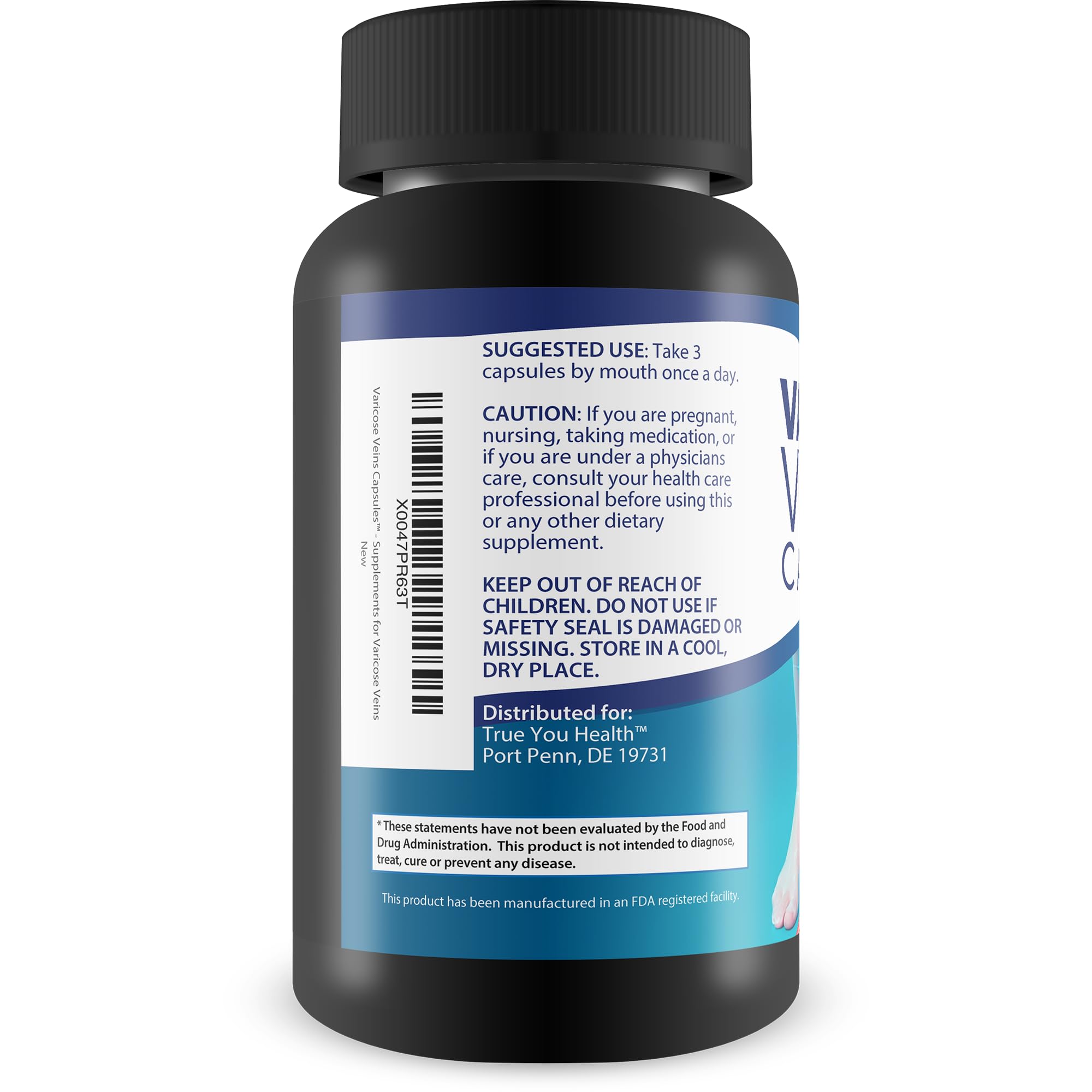 Varicose Veins Capsules - Our Best Natural Varicose Veins Treatment - Varicose Vein Supplement Anti Varicose Veins Women - Herbal Varicose Veins Treatment for Legs - Herbal Remedies for Varicose Veins Happy Health MarketplaceBuy Supplements Australia