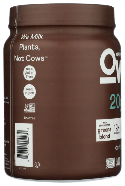 OWYN Only What You Need Plant-Based Protein Powder, Dark Chocolate, 1.17 lbs