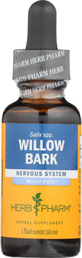 Herb Pharm Willow Bark Liquid Extract for Minor Pain - 1 Ounce (DWILL01) Herb PharmBuy Supplements Australia