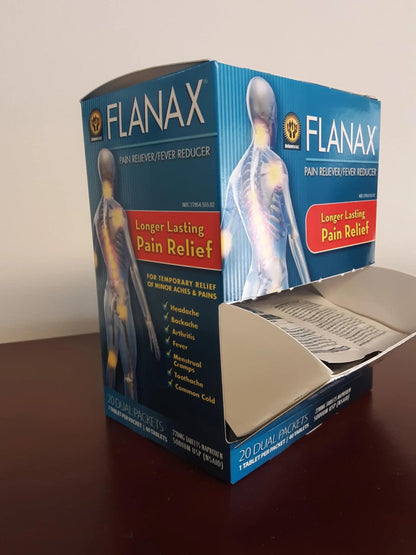 Flanax Pain Reliever Tablets 2ct Retail Dispenser FlanaxBuy Supplements Australia