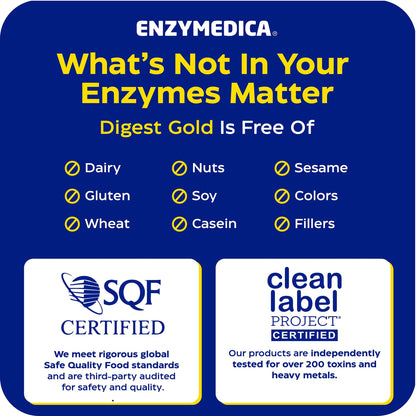 Enzymedica, Digest Gold to Go Pillbox, 21 Capsules