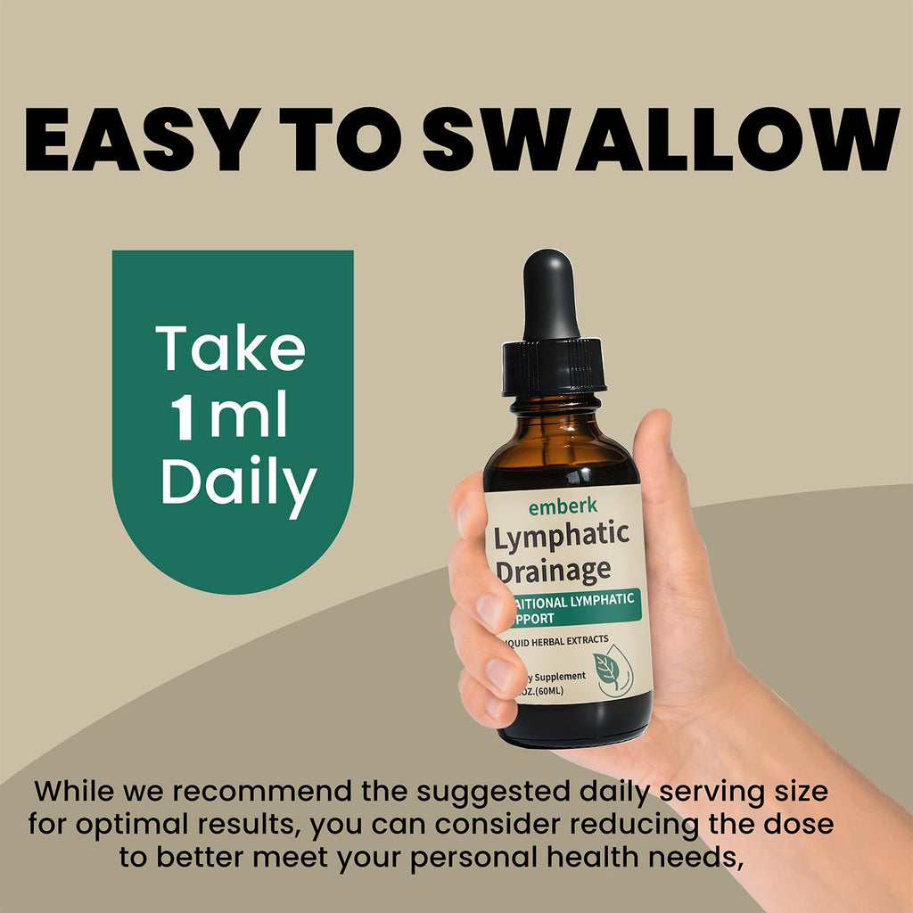 Lymphatic Drainage Drops, 2000mg Herbal Blend with Elderberry & Echinacea Dandelion，– Supports Lymphatic Drainage, Immune System & Detox 2 fl oz (1pcs) Generic buy supplements Au