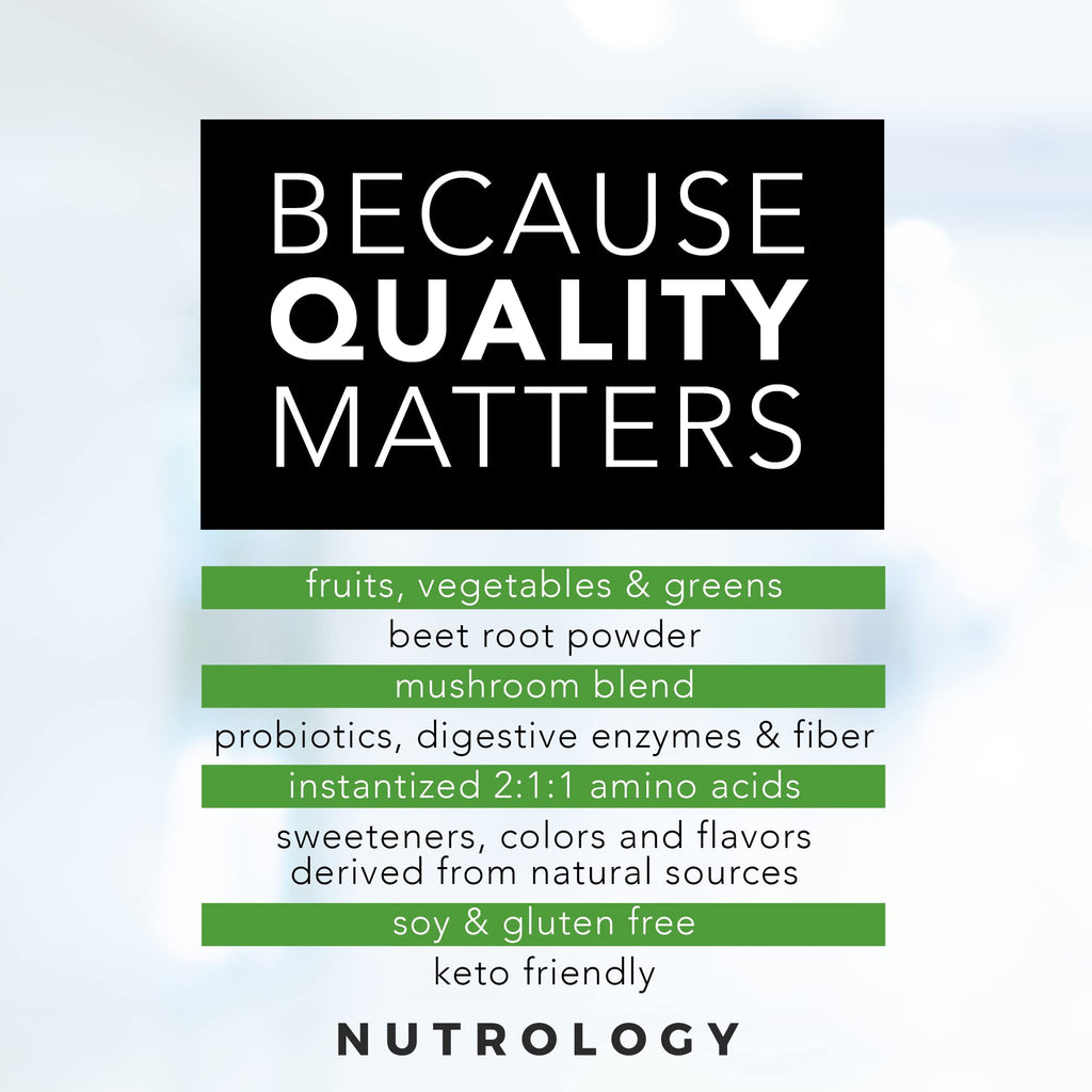 Nutrology Greens & Fruits Powder-Naturally Sourced Superfood, Chocolate (30 Servings) Beet Natural O2, Pre Workout Powder, Passion Fruit Flavor (30 Servings) Nutrology buy supplements Au