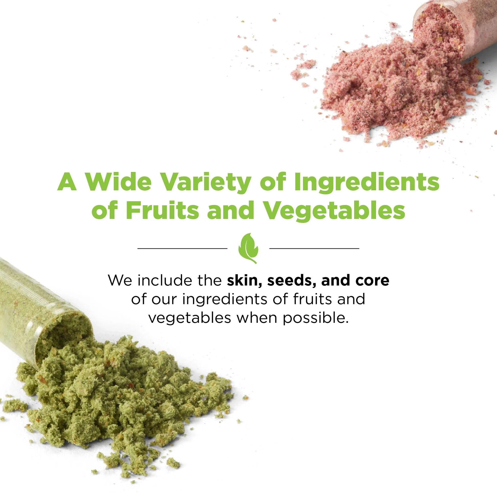Balance of Nature Fruits & Veggies Supplements - Whole Fruit and Vegetable Ingredients for Women, Men, and Kids - 90 Fruits Capsules, 90 Veggies Capsules - 1 Set Balance of Nature buy supplements Au