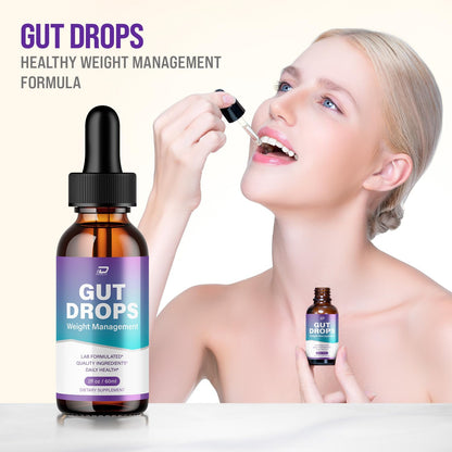 Indelo Gut Drops Healthy Formula – GutDrops All Natural Healthy Levels - Extra Strength Liquid, Reviews (1 Pack – 1 Month Supply) Indelo buy supplements Au