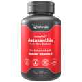 Naturalis New Zealand Astaxanthin (12mg) | Enhanced with Natural Vitamin E | Non-GMO, Soy & Gluten Free | 120 Softgels (4 Month Supply) NaturalisBuy Supplements Australia
