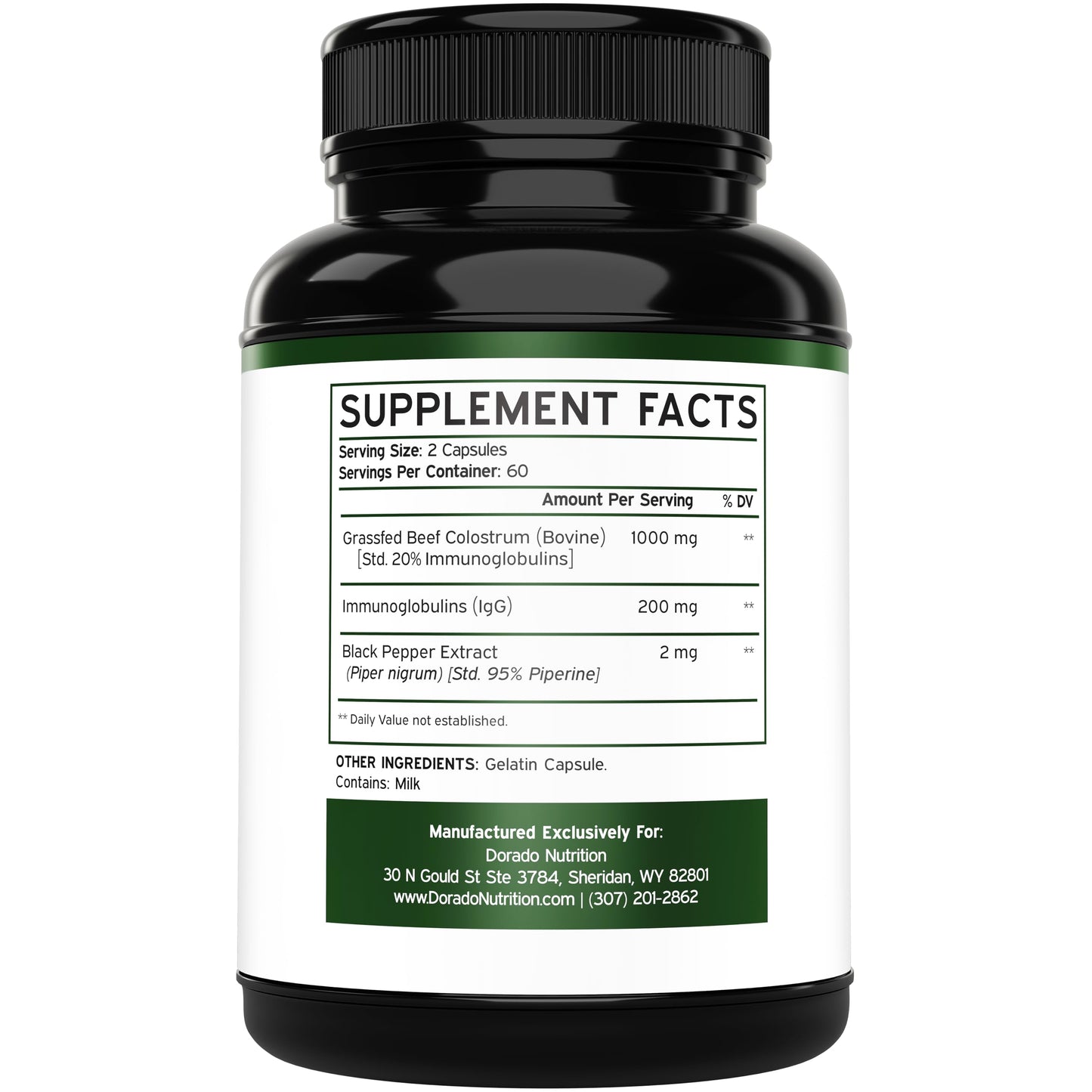 Colostrum (120 Count) Bovine Colostrum Capsules Supplement and Supergreens (60 Gummies) Superfood for Immunity Support with Greens Supplements with 8 Ingredient Power Blend - Vegan Safe & Made in USA DORADO NUTRITION buy supplements Au