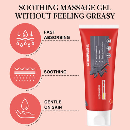 Joint Gel, Soothing Massage Cream, Joint Soothing Comfort Gel for Back, Neck, Keen, Muscle, and Foot, Absorb Quickly, Natural and Non-Greasy, 4.23OZ JosmonBuy Supplements Australia