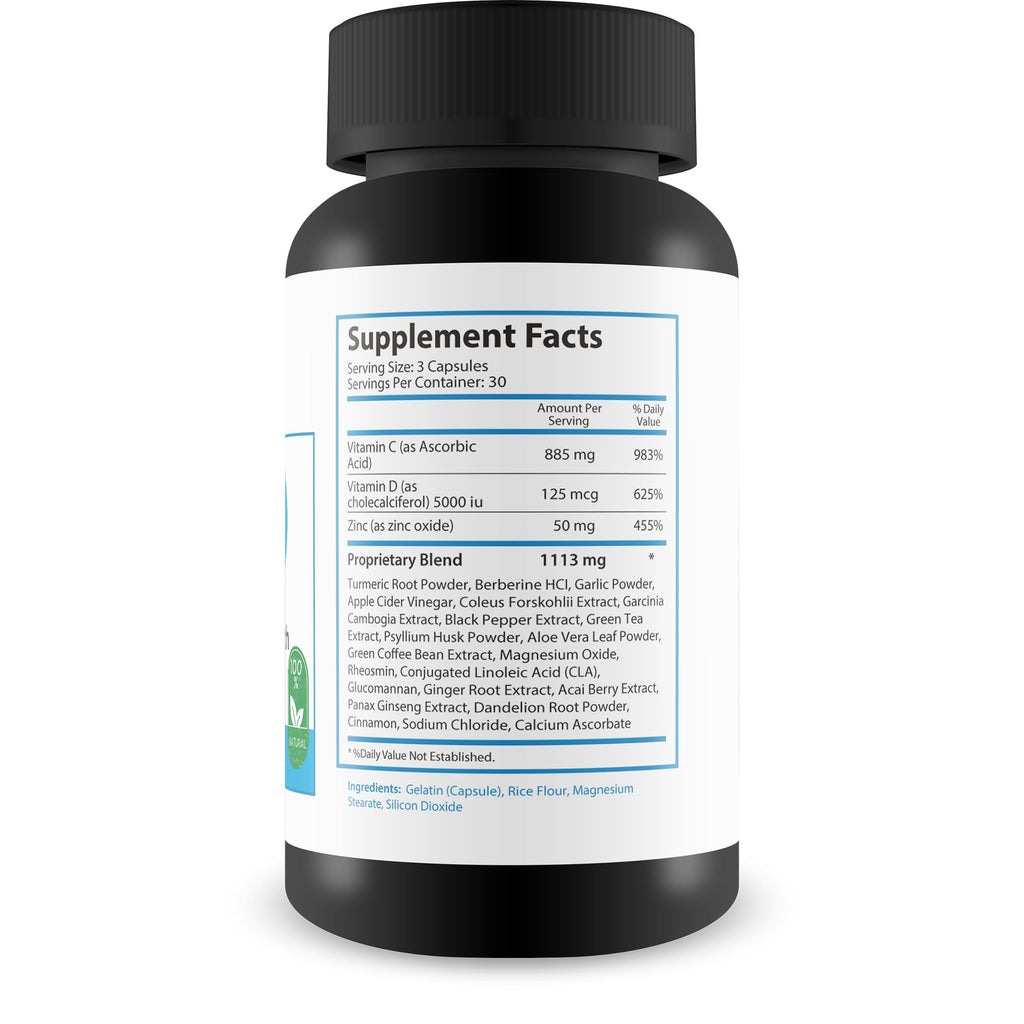CDZ Supplement Vitamin C D and Zinc Plus Herbs - Our Best Vitamin C D Zinc Blood Booster for Blood Balance & Blood Flow - C Z D Blood Flow & Circulatory Health - Pro Canna Labs Gummies Capsules Happy Health Marketplace buy supplements Au