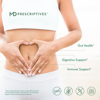 MD Prescriptives - PureBiotic - Probiotic Dietary Supplement for Digestive & Gut Health - 60 Capsules