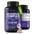 Two bottles of Secret Element Magnesium Complex supplement on a white background