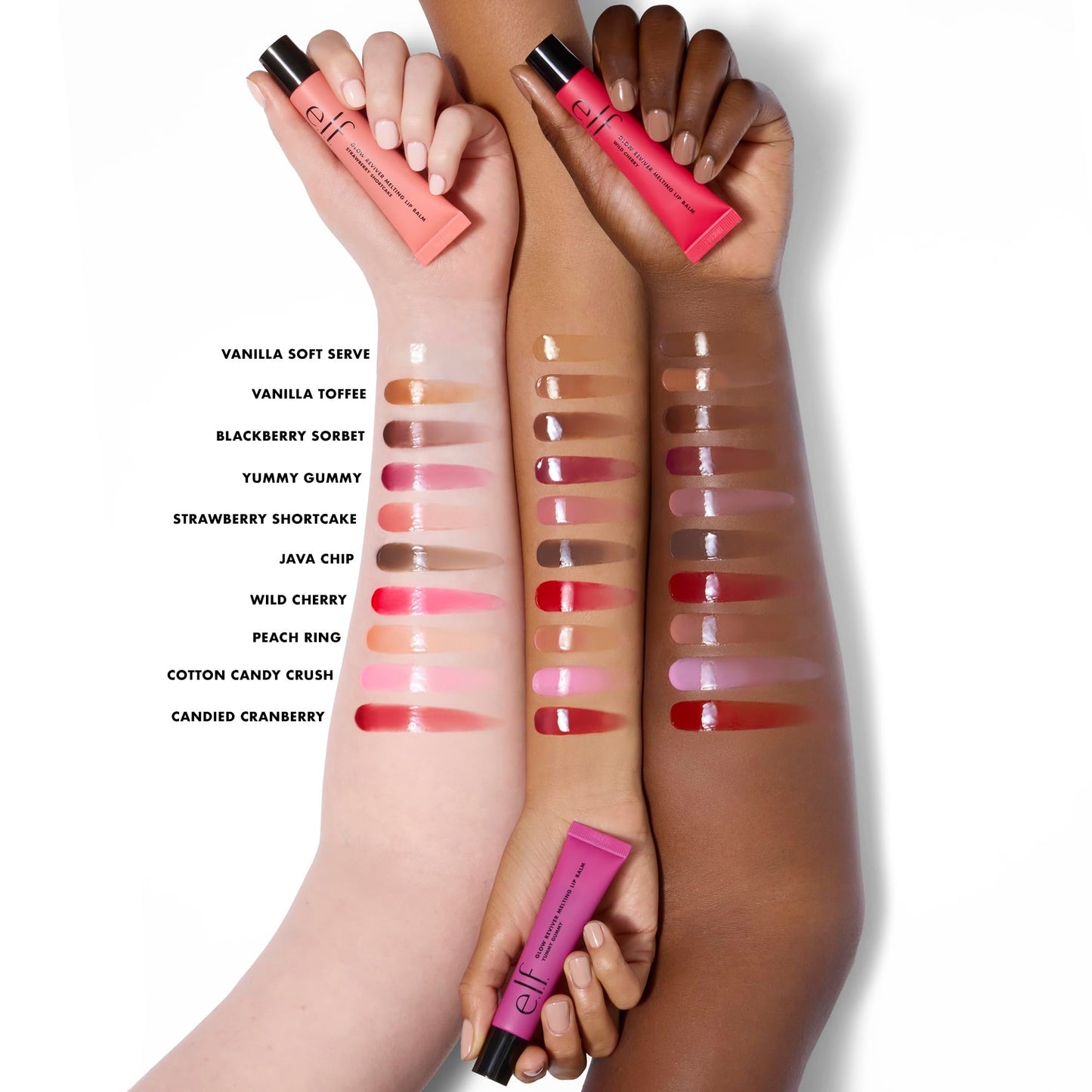 e.l.f. Glow Reviver Melting Lip Balm, Hydrating Tinted Lip Balm For A Glossy Finish & Soft, Supple Lips, Vegan & Cruelty-Free, Blackberry Sorbet e.l.f.Buy Supplements Australia