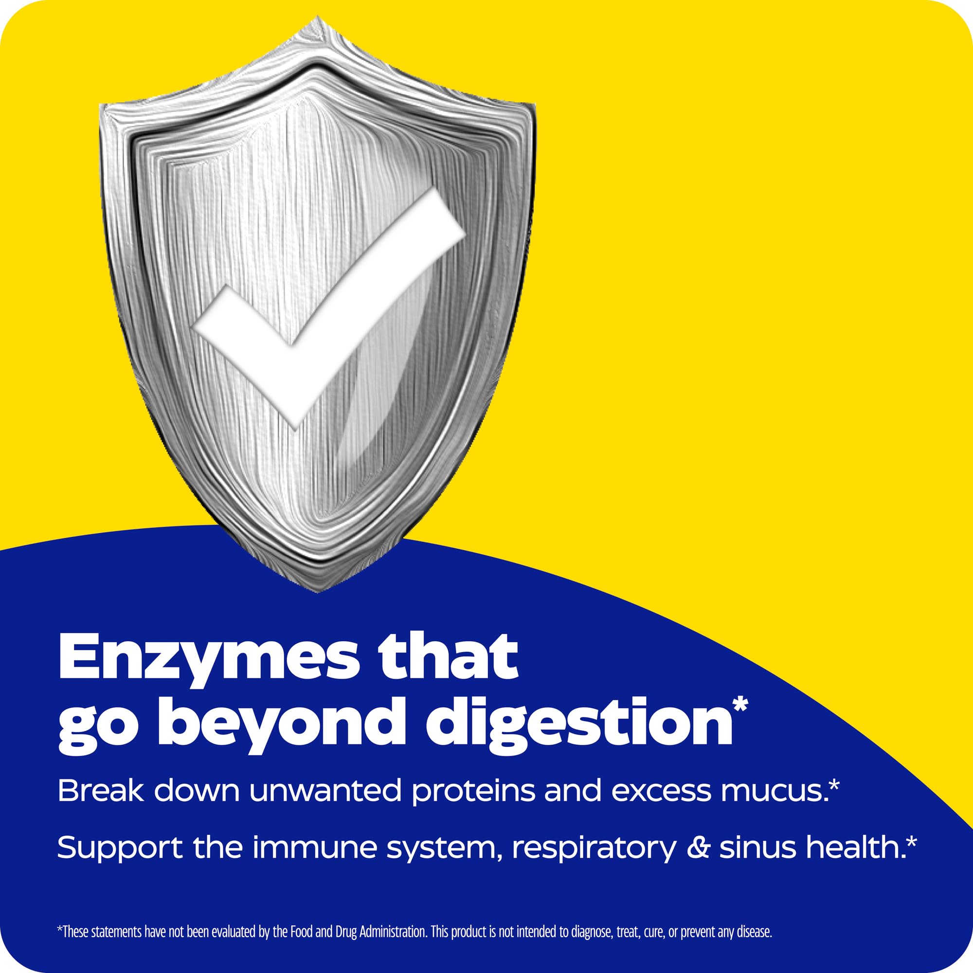 Enzymedica Immune Defense Regular Strength Caps - Proteolytic Enzyme Supplement for Men & Women, Immune Health Support Supplement with Protease, Catalase, Serrapeptase & Mucolase, Vegan - 180 Capsules Enzymedica buy supplements Au