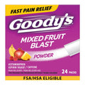 Goody's Pain Relief Powders, Extra Strength Headache Powder Mixed Fruit Blast, 24 ct (Pack of 1) Goody'sBuy Supplements Australia