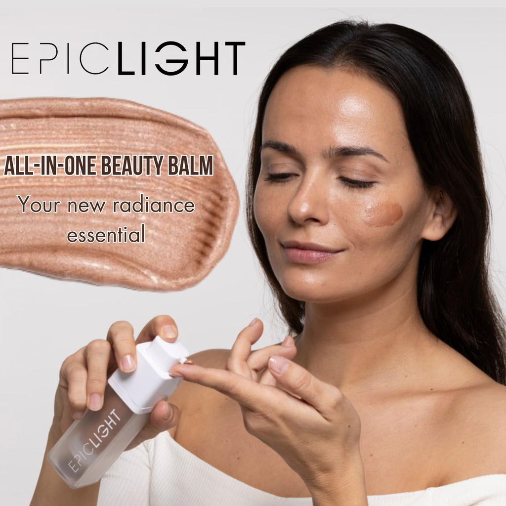 Epiclight Luminizing Glow Gel - All-in-one Beauty Balm - Luminizer for Glowing Skin - Paraben & Sulfate-free, Non-Toxic Makeup - For all Skin Tones EpicLight Beauty buy supplements Au