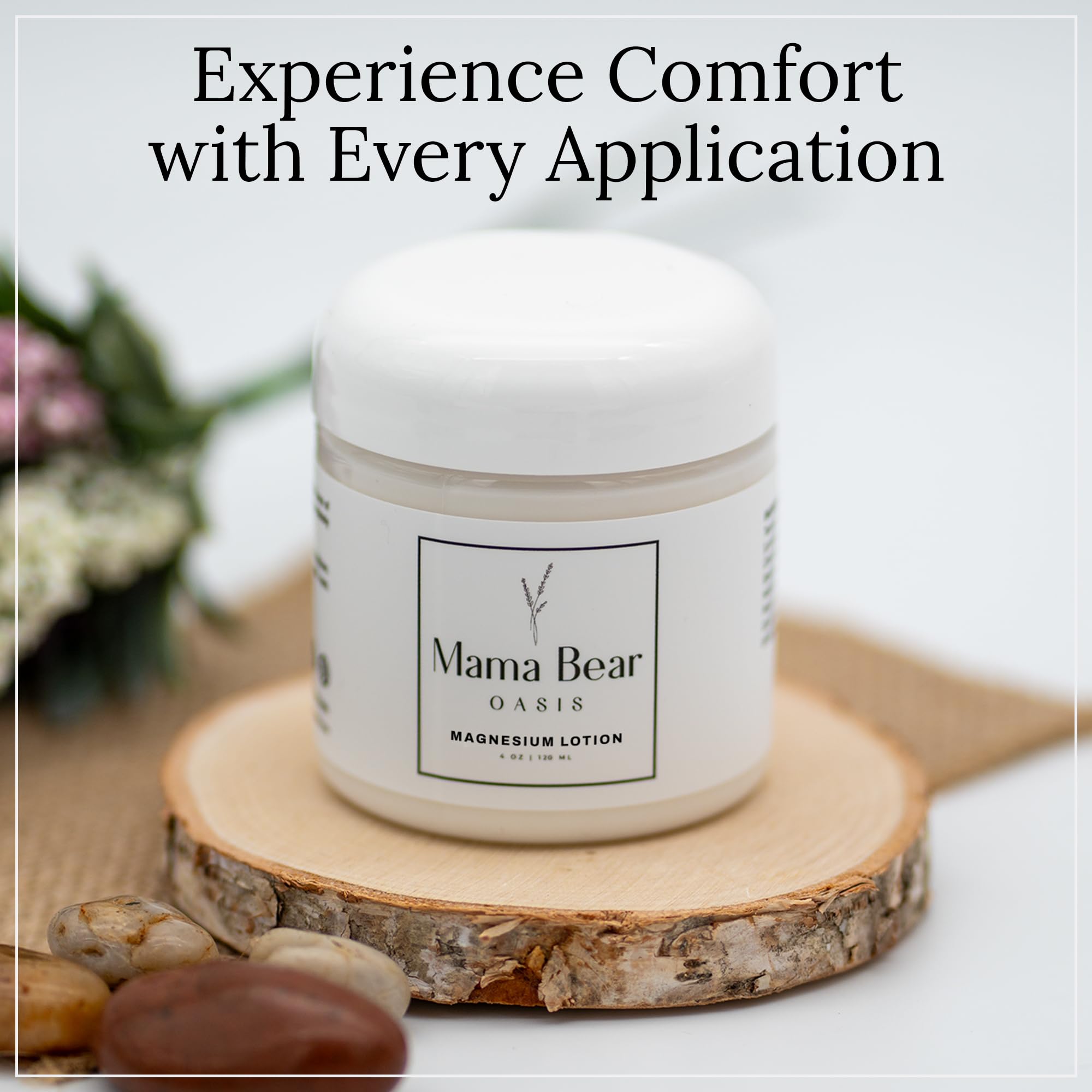 Mama Bear Oasis Lotion - Magnesium Cream - Lavender Magnesium Lotion for Foot, Hands, Legs, Toes Includes Arnica, Vitamin B6, Aloe Vera, MSM (Pack of 2) Mama Bear OasisBuy Supplements Australia