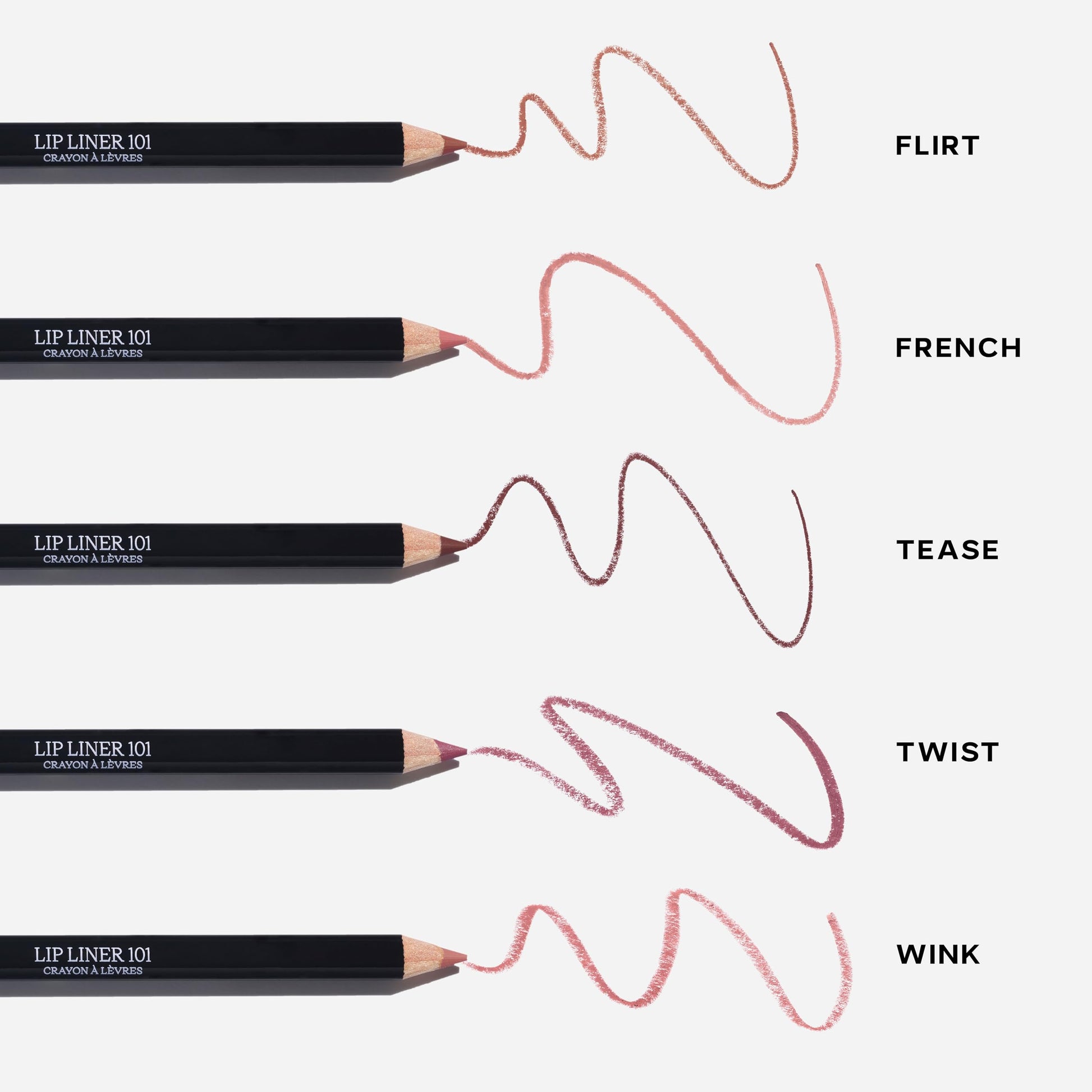 Saie Lip Liner 101 - Lip Pencil Made with a Creamy, Soft Matte Formula for a Naturally Framed or Fully Filled Look - Supercharged with Shea Butter & Jojoba Oil - Tease (.05 oz) SaieBuy Supplements Australia