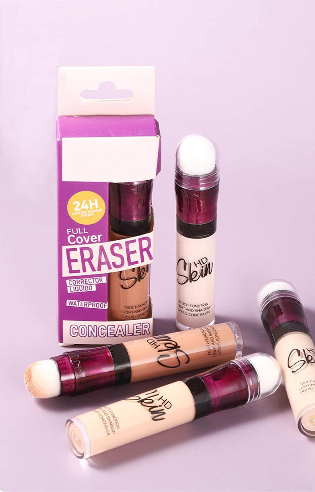 Concealer Stick Foundation Concealer Moisturizing Hydration Brightening Skin Tone Concealer Oil Control Waterproof With Applicator Cushion RHSEDDBuy Supplements Australia