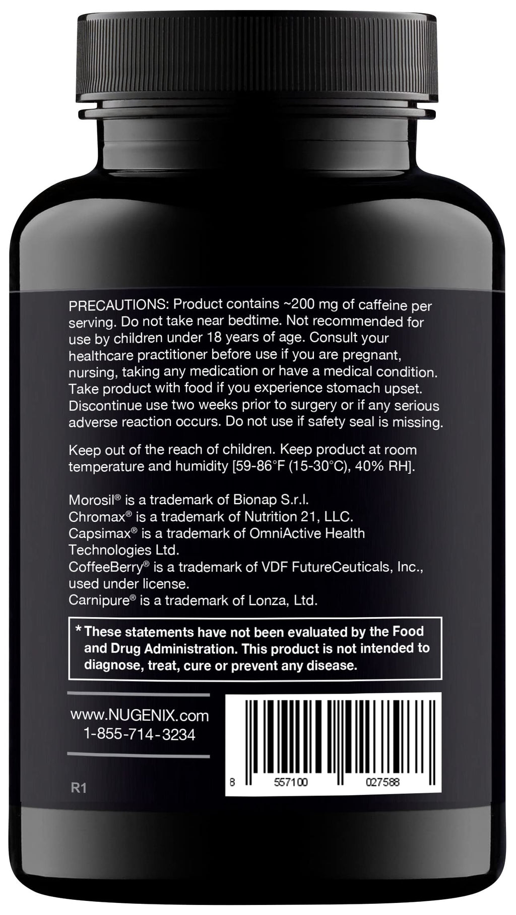 Nugenix Thermo - Thermogenic Fat Supplement Pills for Men, Extreme Metabolic Accelerator, 60 Count