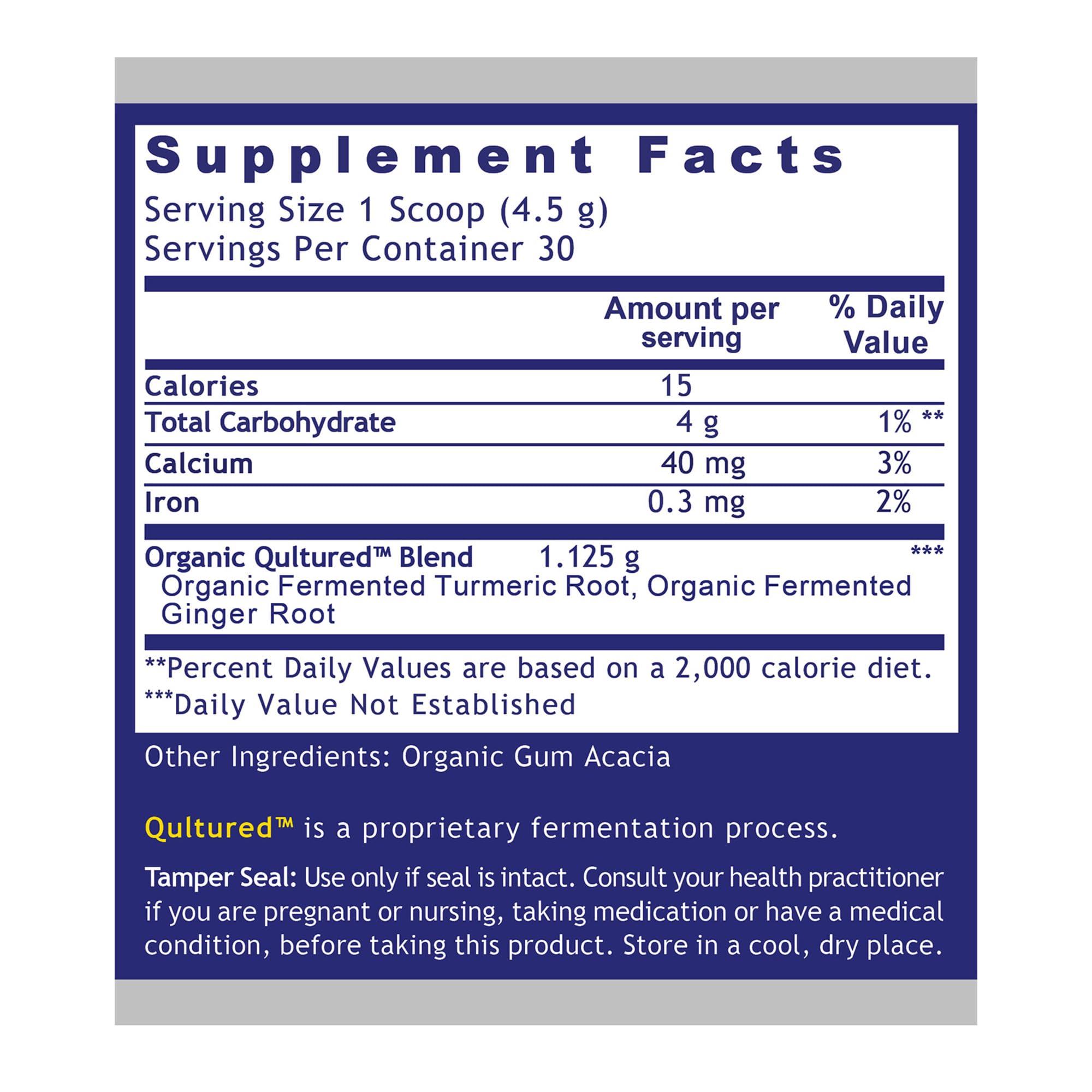 Premier Research Labs Premier Fermented Turmeric/Ginger Root - Probiotic Fermented Turmeric & Ginger Powder Supplement, Active Curcuminoids, Herbal Supplement - 4.7 Oz Premier Research LabsBuy Supplements Australia