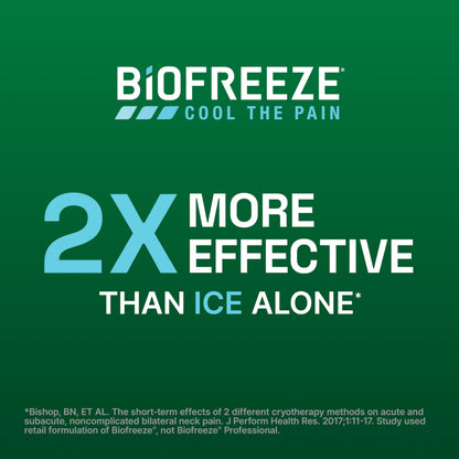Biofreeze Pain Relief Gel, Arthritis Pain Reliver, Knee & Lower Back Pain Relief, Sore Muscle Relief, Neck Pain Relief, Pharmacist Recommended, 8 FL OZ Biofreeze Menthol Gel BiofreezeBuy Supplements Australia