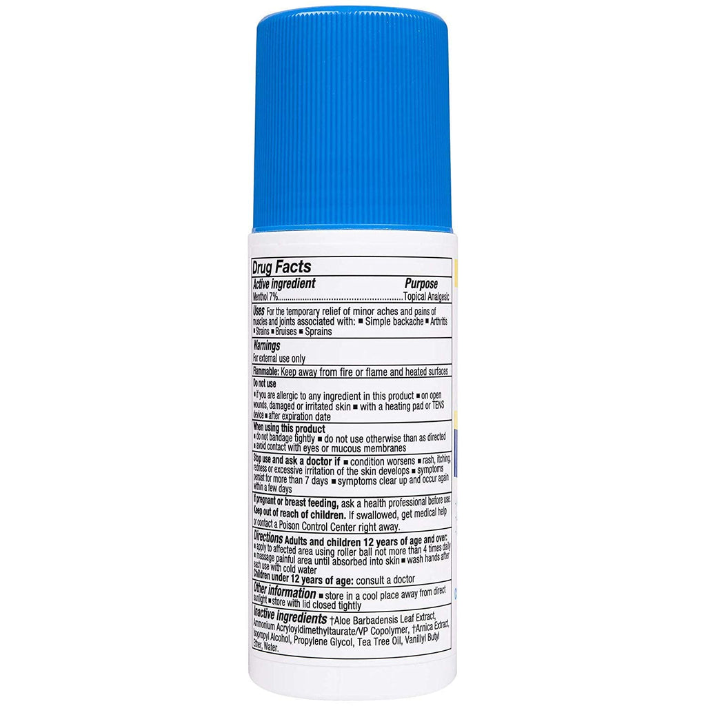 Zim's Max Freeze Muscle and Joint Pain Relief Roll-On - 3 oz, Pack of 4 Zim's Crack CremeBuy Supplements Australia