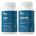Two bottles of Dr Tobias supplements on a white background
