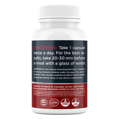 Blood Balance Supplement for Healthy Blood Support, Circulation, Metabolism & Vitality | Energy Formula with Premium Ingredients | Holistic Products to Support Cardiovascular Function – 60 Capsules SWYCH buy supplements Au