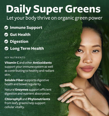 Super Greens & Antioxidants (2-Month Supply) Antioxidant Power Greens Bundle of Organic Super Greens Powder - Complete Superfood (120 Capsules) & Super Antioxidants - Powerful Superfood (120 Capsules) Healths Harmony buy supplements Au