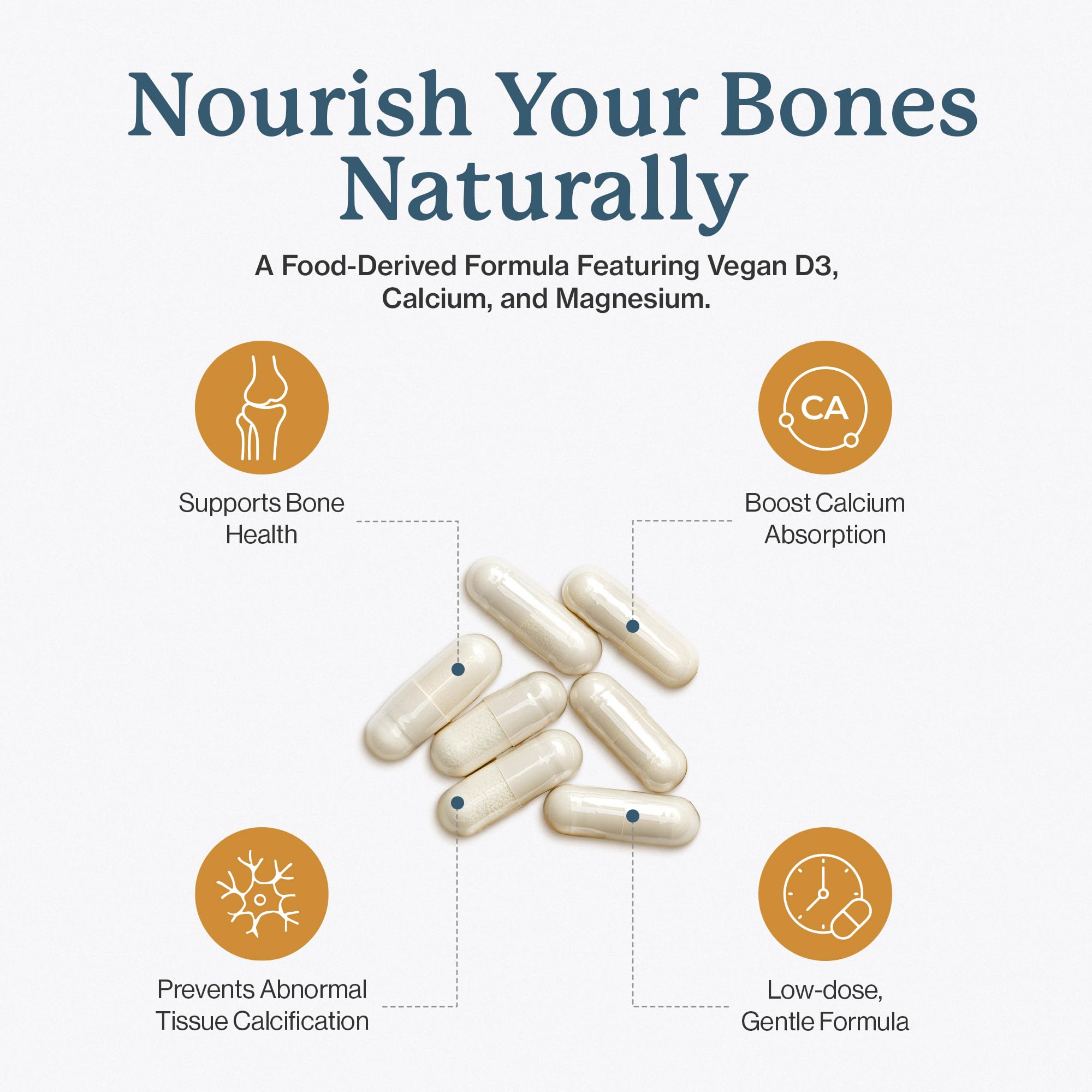 Dr. Fuhrman Osteo Bone Health Supplement | Wholefood Supplement for Women & Men | Vitamin for Bone Density | Organic Vitamin D3, Calcium, Magnesium & K2 | Natural Ingredients | 120 Caps Dr. FuhrmanBuy Supplements Australia
