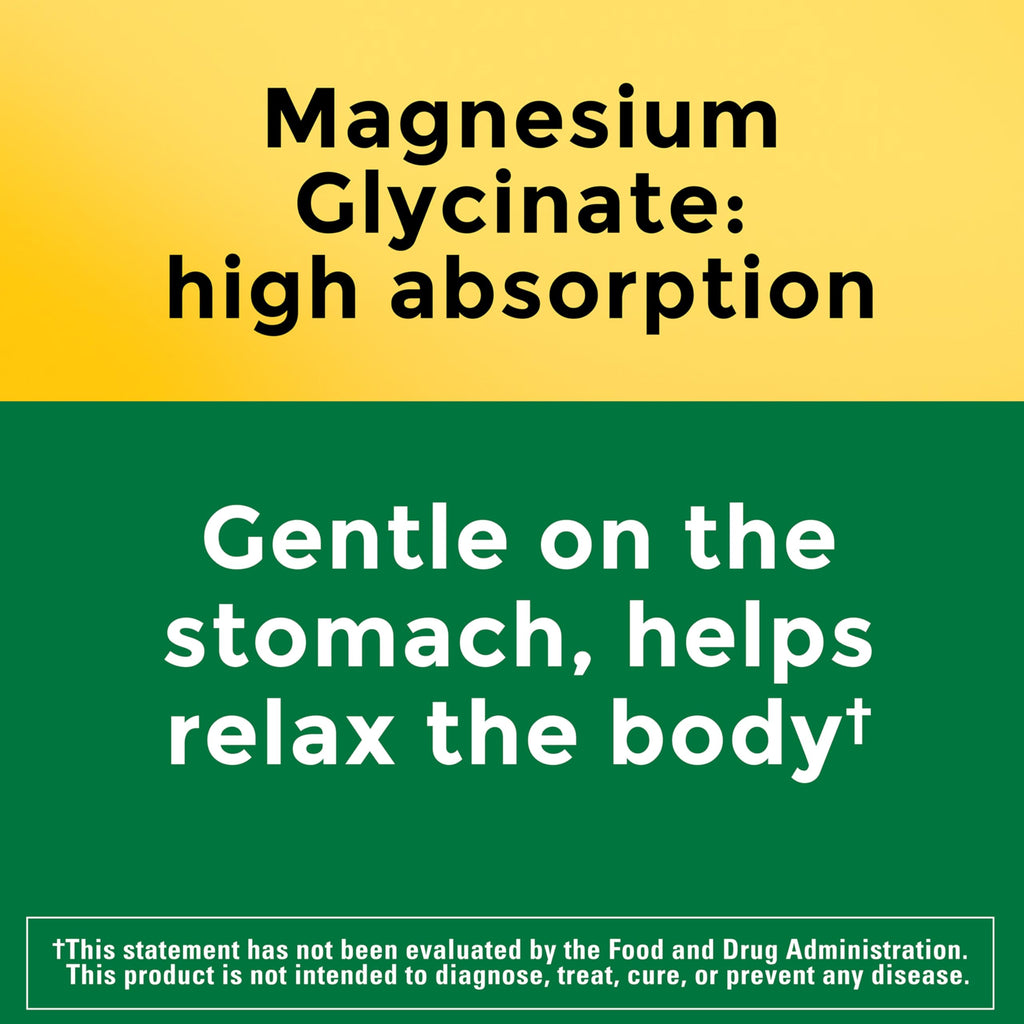 Nature Made High Absorption Magnesium Glycinate Gummies 100 mg per Serving, Muscle, Nerve, Bone and Heart Support, Magnesium Supplement, 40 Magnesium Gummies, 20 Day Supply Nature MadeBuy Supplements Australia
