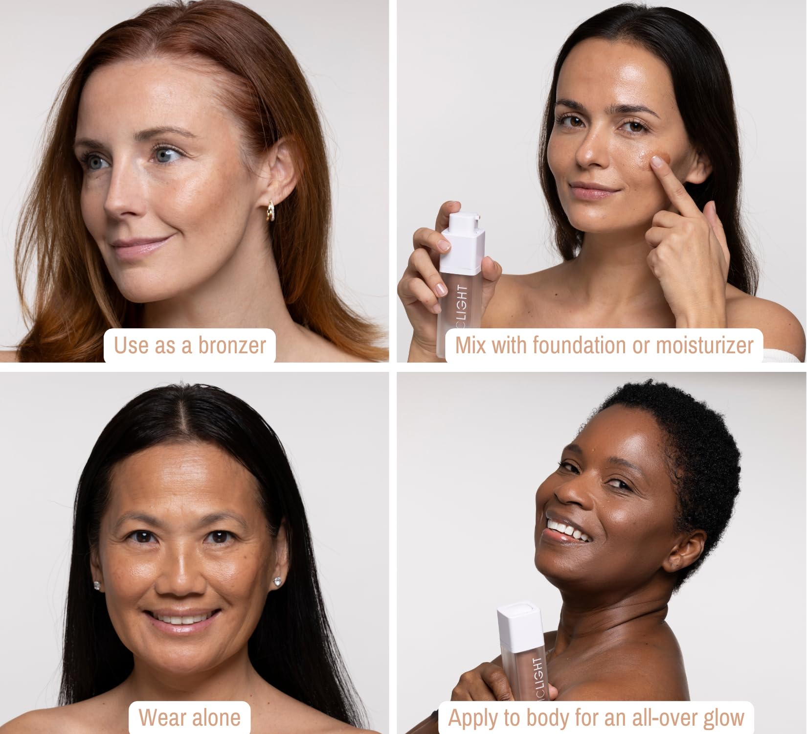 Epiclight Luminizing Glow Gel - All-in-one Beauty Balm - Luminizer for Glowing Skin - Paraben & Sulfate-free, Non-Toxic Makeup - For all Skin Tones EpicLight Beauty buy supplements Au