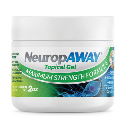 NeuropAWAY® Maximum Strength Gel, for Nerve discomfort, Burning, Tingling, and Numbness 2oz NeuropAWAYBuy Supplements Australia